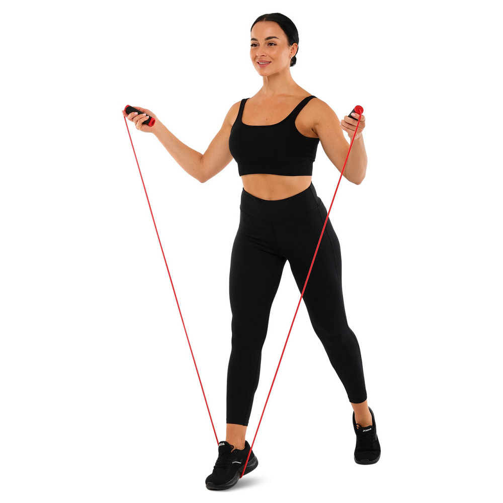 Скакалка LiveUp LP8286 2,75 м кольору в асортименті Вишневе - фото 7