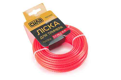 Ліска для тримера 3,0мм пила 15м СИЛА Київ