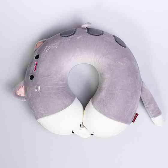 Подушка для шеи Kitty, U-образная, серый цвет Киев