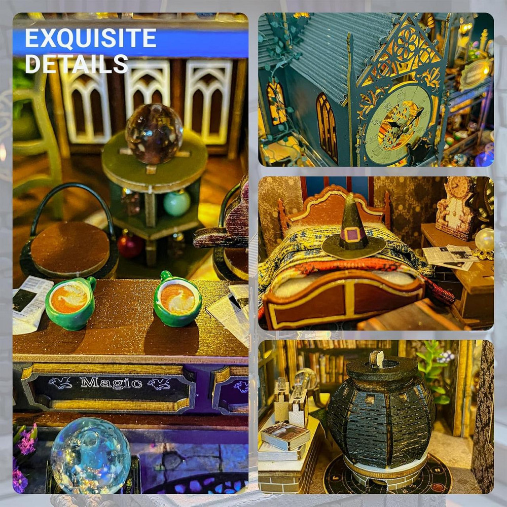 3D Румбокс DIY «Huoluo Castle» + Пылезащитный купол L2401Z Киев - изображение 7