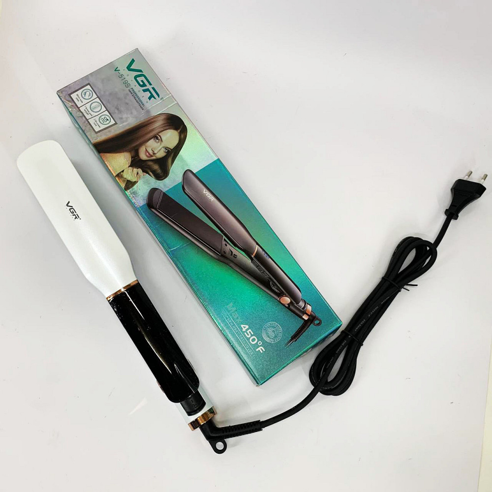Праска з регулятором температури VGR V-519S, Щипці для волосся, Випрямляч для волосся паровий GW-66 Львів - фото 6