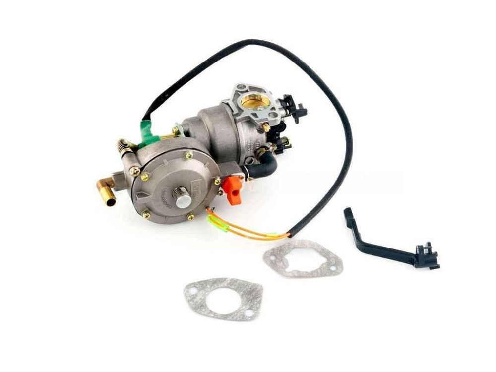 Карбюратор генератора 177F/188F (9/13Hp) с газовым редуктором и электромагнитным клапаном ТМ ZUNA Киев - изображение 1