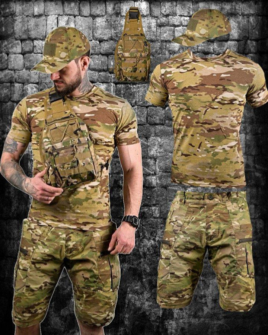 Літній тактичний костюм omega мультикам ДЛ7086 Одеса - фото 1