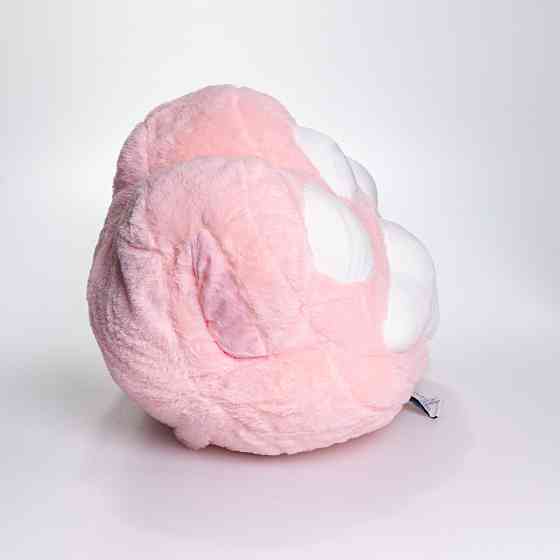 Плюшева подушка-іграшка з пледом "Лапка" 3 в 1 Рожевий Київ