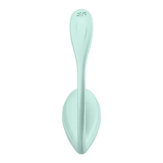 Віброяйце Satisfyer Smooth Petal Connect App Mint Львів