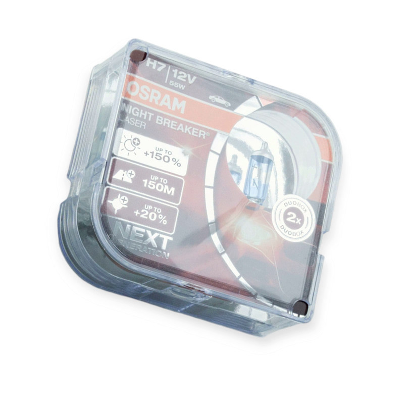 Автолампа 12V 55W Night Breaker Laser 150% (пара) H7 Мукачево - фото 1