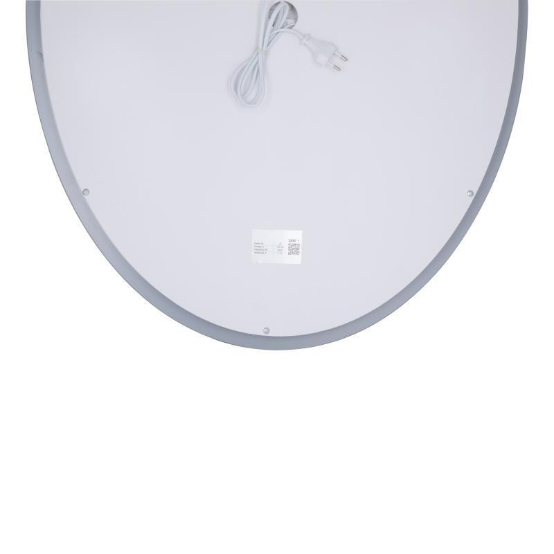 Зеркало овальное для ванной Lidz Vida 800х600 с LED-подсветкой Touch, с антизапотеванием, LD78LF6080 Харьков - изображение 7