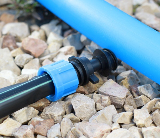 Стартер для стрічки крапельного поливу з гумкою  (50шт/уп) Дніпро