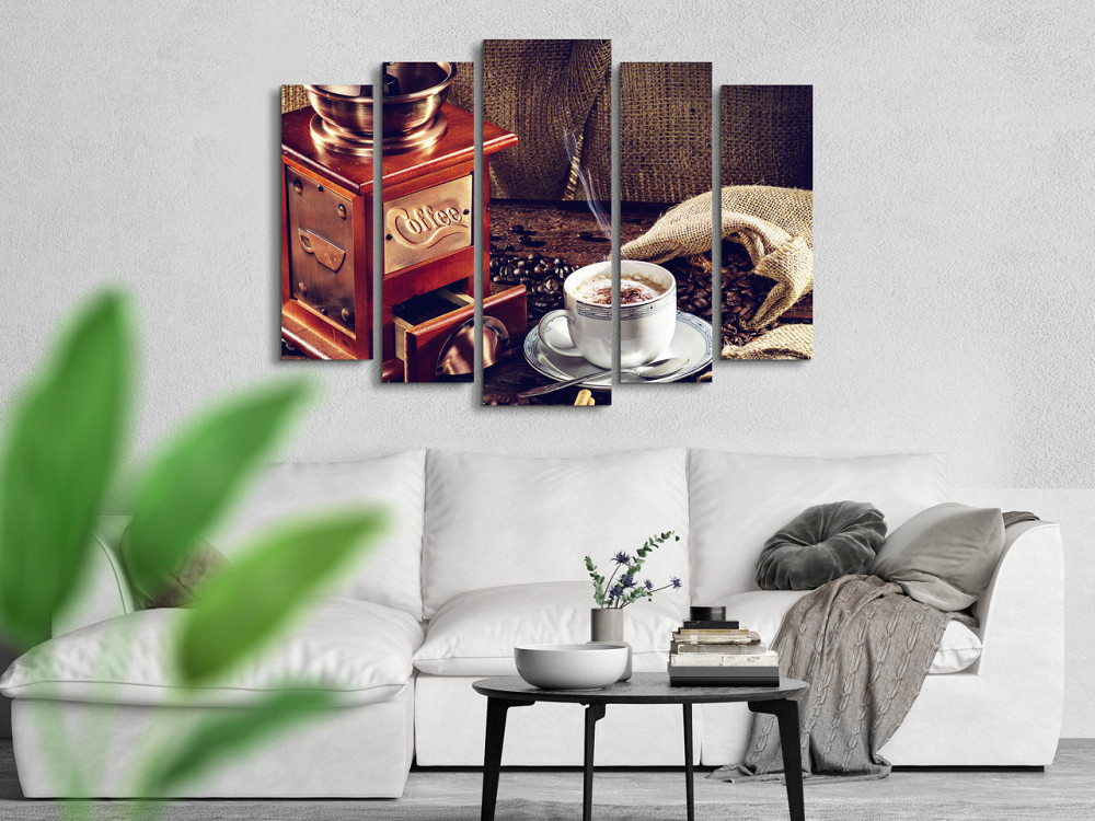 Модульна картина Аромат кави Art-288_5 ( 80х118см ) Київ - фото 2