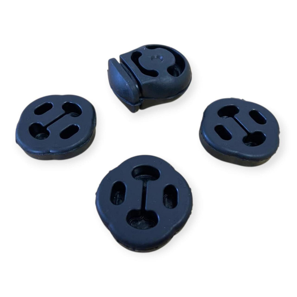 Гумки глушника 1118, 1119, 2190, 2191 (к-кт 4шт) кріплення Мукачево - фото 1