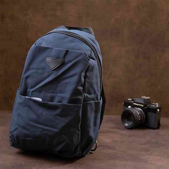 Сумка через плечо нейлон Vintage 20633 Синяя Киев