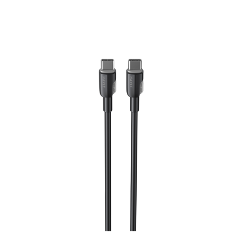 Кабель USB PD Type-C/Type-C Havit HV-CB308C 3,0A 60W 1м чорний Житомир