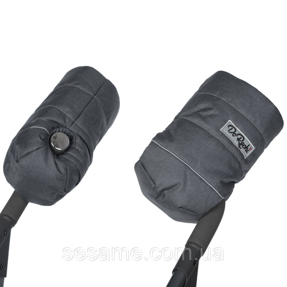 Муфта на натуральной овчине Графитовая (Серая) Харьков - изображение 1