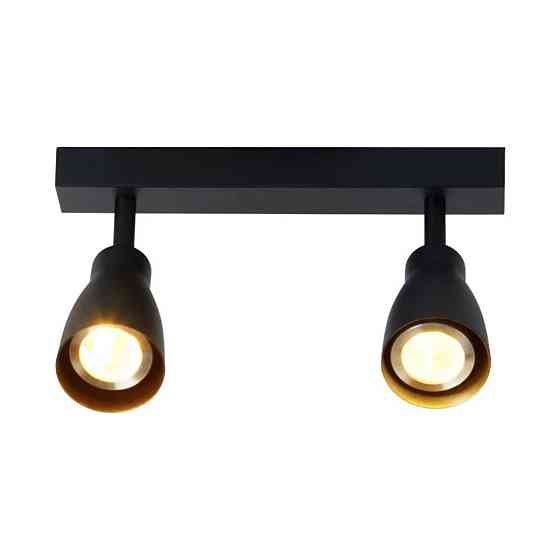 Спот VALESO INN-23043BK чорний на 2 плафони Коломия