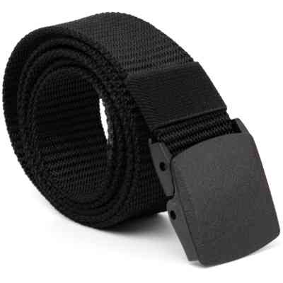 Ремень Vintage Текстильный Черный (20540) Винница