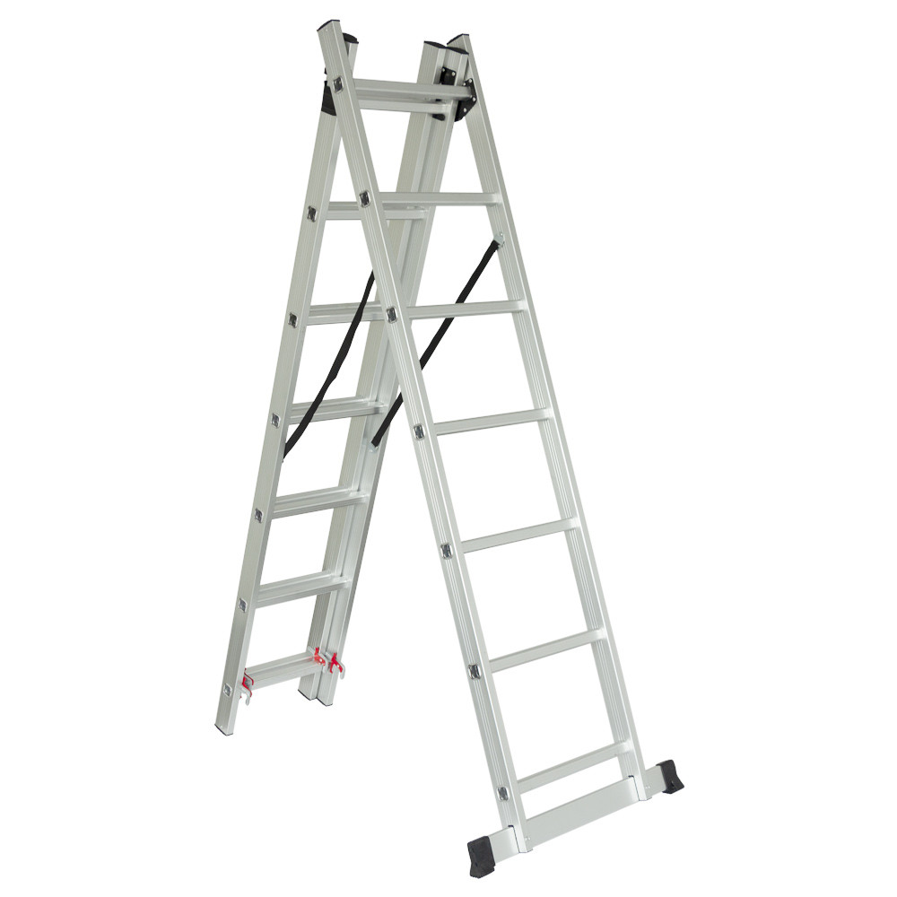 Sigma Лестница раскладывающаяся универсальная 7 ступеней 4.25м SIGMA (5032314) Коломия - фото 9