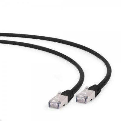 Патч-корд 0.25м S/FTP Cat 6A CU LSZH black Cablexpert (PP6A-LSZHCU-BK-0.25M) Винница - изображение 1