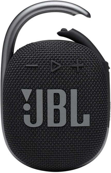 Портативная Bluetooth колонка JBL Clip 4 черная водонепроницаемая IP67 с карабином до 10 часов Киев - изображение 1