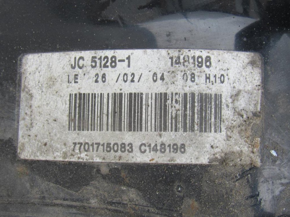 Коробка передч 5 ступ. Renault Clio II 1.5 dCi 1998-2005 (JC5 128) Ковель - фото 1