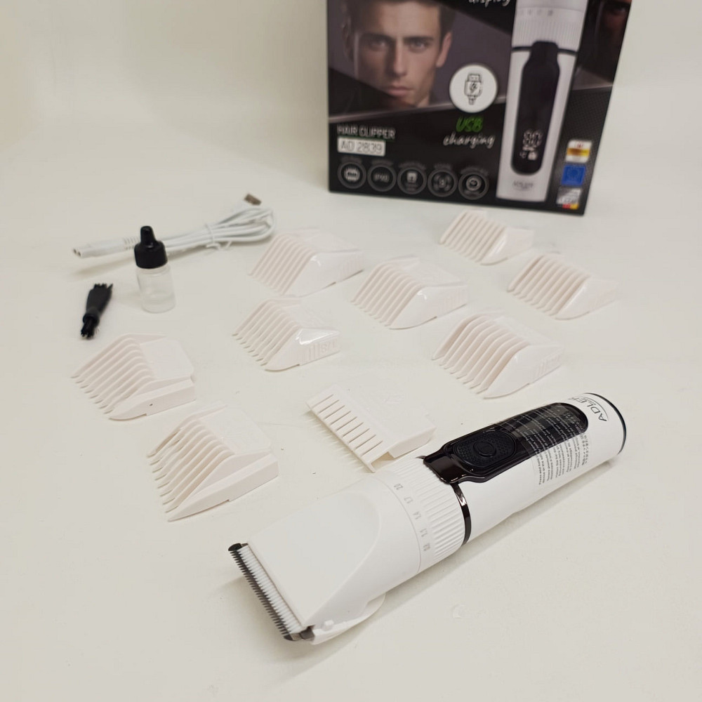 Машинка для стрижки волос беспроводная ADLER, Электробритва для стрижки головы Триммер висков BF-58 Львов - изображение 11