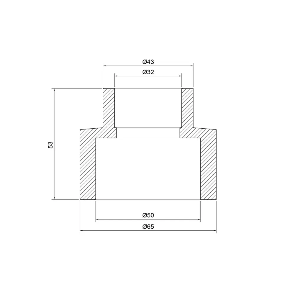Муфта PPR Thermo Alliance 50х32 Київ - фото 5