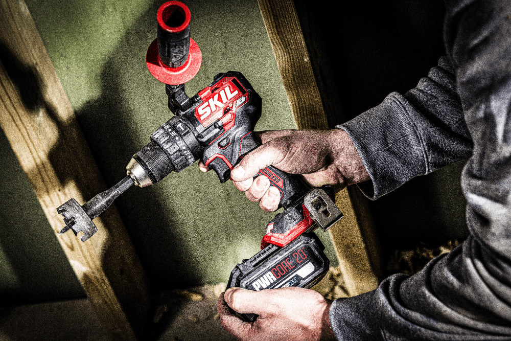 Дрель-шуруповерт аккумуляторная безщеточная ударная, SKIL 3085 CA XP + аккумулятор 4,0 Ah + зарядное устройство Одесса - изображение 2