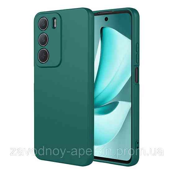 Realme C71 Чохол силіконовий Захист камери (зелений) Одеса