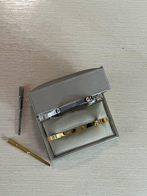 Браслет от Cartier с отверткой под золото или под серебро / Картье браслет с отверткой тонкий Одесса - изображение 3