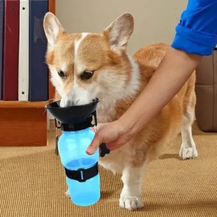 Дорожная бутылка, поилка для собак Aqua Dog 550 мл Коломыя