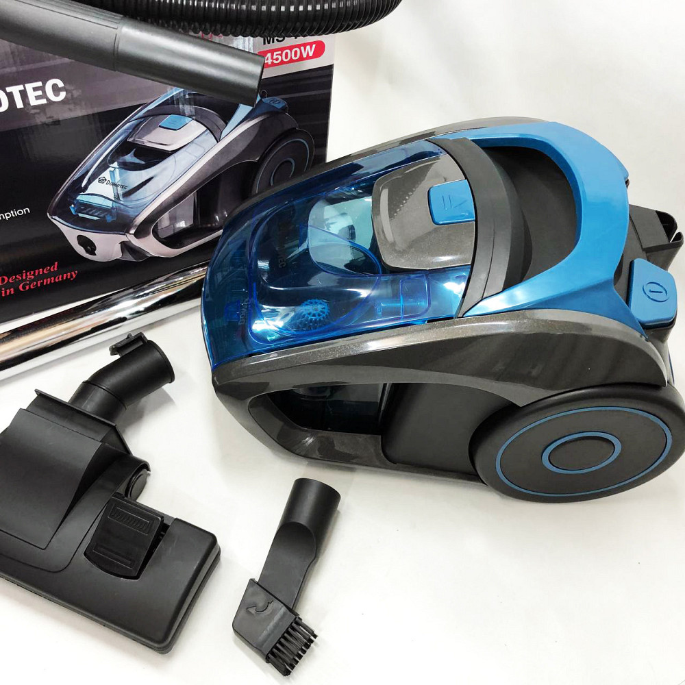 Колбовий пилосос для збирання пилу Domotec, Пилосос для якості з контейнером що миється YJ-34 Київ - фото 3