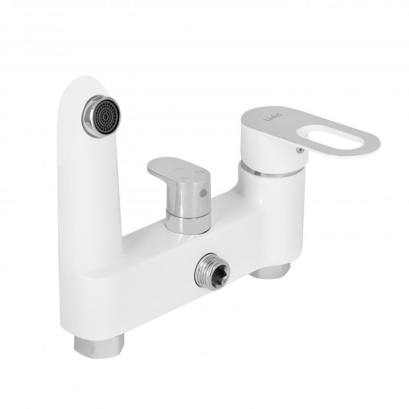 Душевая система универсальная Lidz Latwa 1030 LDLAT1030WHI45427 White на три потребителя (с изливом) из цинка Харьков - изображение 8