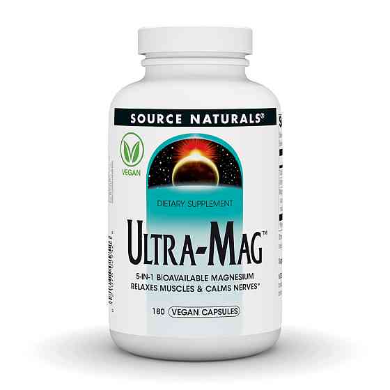 Магний Ультра Source Naturals Ultra-Mag 180 vcaps Киев