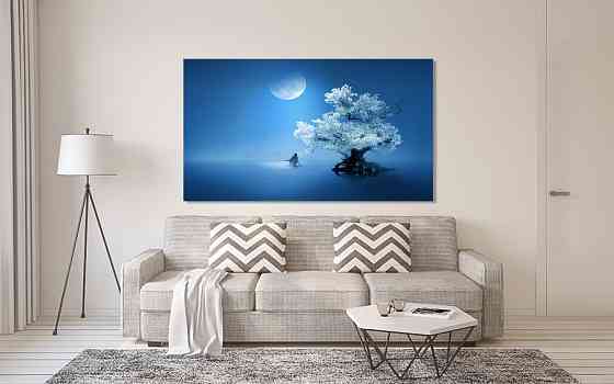 Картина полотно у вітальню / спальню  Природа   MLP_339 ( 60х30см ) 80x120 см Київ