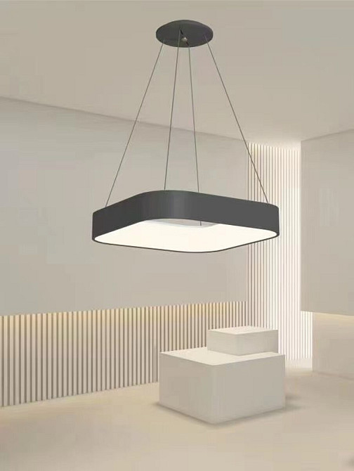 SIRIUS Люстра світлодіодна підвісна Sirius GLD-23411 BK 64W Киев - изображение 1