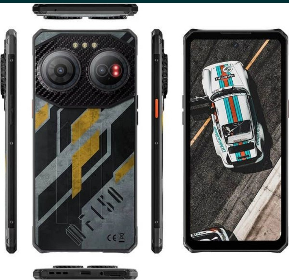 Телефон IIIF150 Air 3 12/512Gb. Doodle limited / Black 33w 100mp IP68/68 Android 14. Харьков - изображение 5