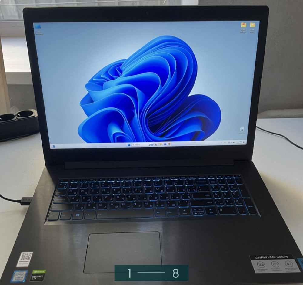 Ноутбук: Lenovo IdeaPad L340 Gaming 17.3