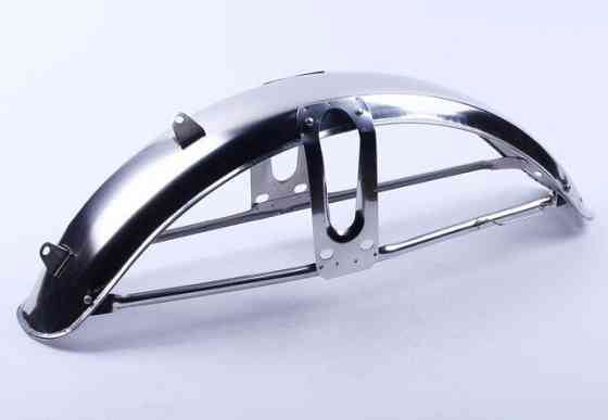 Крило переднє на мопед Дельта/Альфа, хром Мукачево