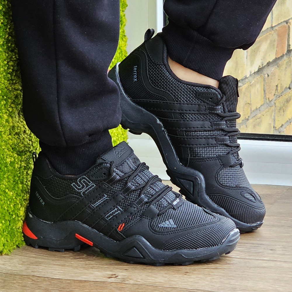 Мужские Кроссовки Adidas Terrex Черные Адидас Терекс (размеры: 40,41,42,43,44) ВидеоОбзор Днепр - изображение 9