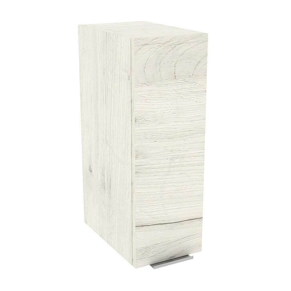 Полиця навісна К-17, Дуб Крафт Білий, 200/318/570 Львів - фото 1