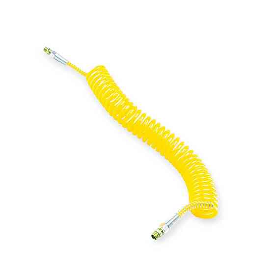 Шланг повітряний (жовтий) 8,0м м16х1,5 спіральний Мукачево