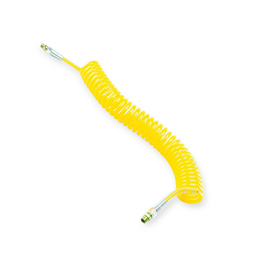 Шланг повітряний (жовтий) 8,0м м16х1,5 спіральний Мукачево - фото 1