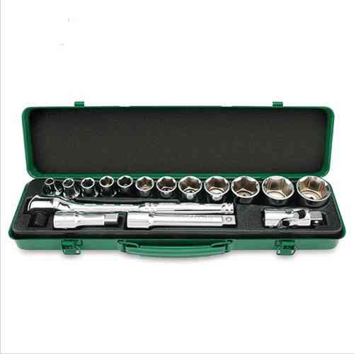 Набір головок з тріскачкою TOPTUL 1/2" 16ед. (6-гр.) GCAD1601 Одеса