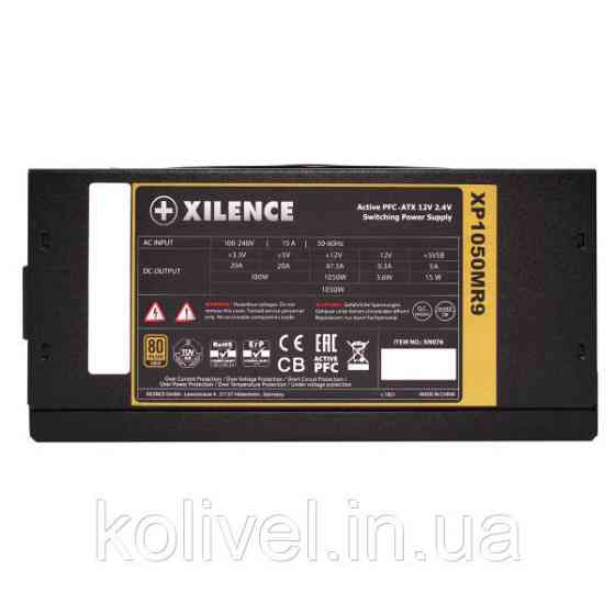 БЖ 1050W Xilence XP1050MR9 Performance X 80+ Gold, 140mm, Modular, Retail Box (XP1050MR9) Киев