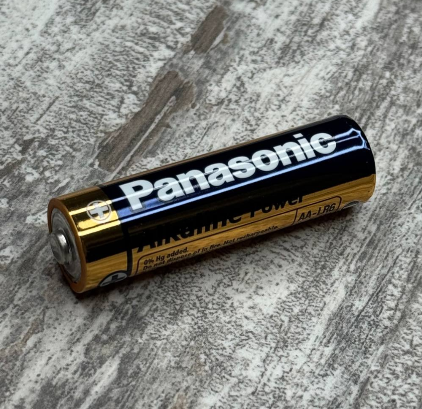 Батарейка AA LR6 Panasonic Alkaline Power 1.5В, щелочная (алкалиновая) для приборов Киев - изображение 1