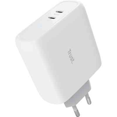 Зарядний пристрій Trust Maxo 65W 2xUSB-C PD white (25381_TRUST) Вінниця