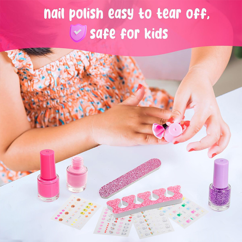 Набор детской косметики Princess Toy 25 предмета в чемодане с єдинорогом розовий Киев - изображение 6