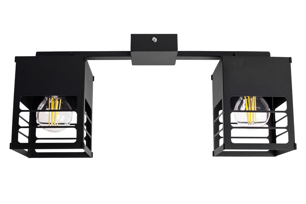 Люстра лофт чорниа 2 лампи Е27 Urban NL 2310-2 BK Київ - фото 2