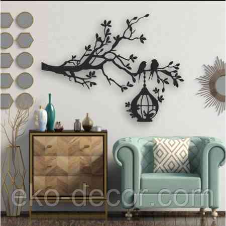 Декоративне настінне Панно «Пташка»  Декор на стіну Київ