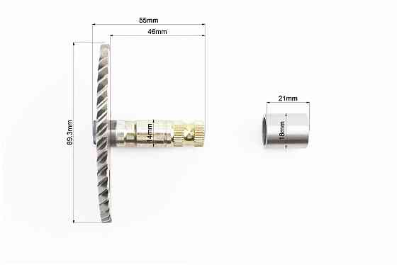 Півмісяць кікстартера 55мм із втулкою Киев