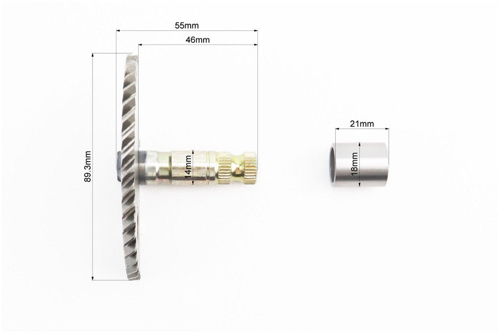 Півмісяць кікстартера 55мм із втулкою Киев - изображение 2